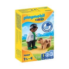 Playmobil Playmobil 70407 Veterinář s pejskem