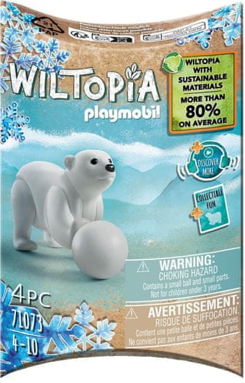 Playmobil Playmobil 71073 Wiltopia mládě ledního medvěda