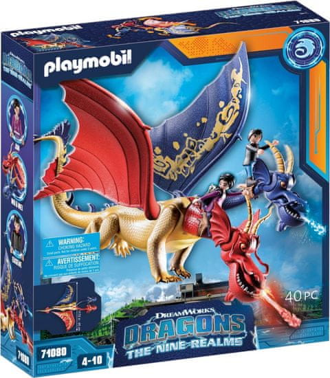 Playmobil 71080 Dragons Devět říší drak Wu a Wei s Jun