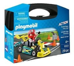 Playmobil Playmobil 9322 Přenosný box Motokárový závodník