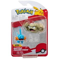 Jazwares Pokémon Battle Figure Pack Mudkip & Geodude