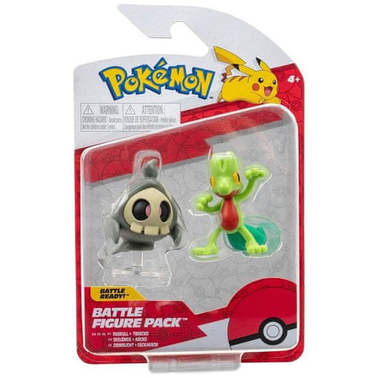 Jazwares Sada bitevních figurek Pokémonů Duskull a Treecko