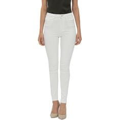 Vero Moda Dámské džíny VMSOPHIA Skinny Fit 10262685 Bright White (Velikost S/30)