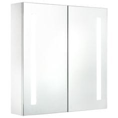 Greatstore LED koupelnová zrcadlová skříňka 62 x 14 x 60 cm
