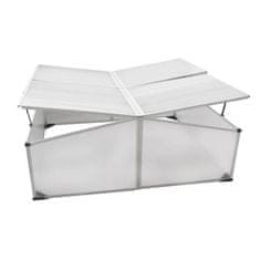 Vidaxl Skleník 4 víčka 108 x 41 x 110 cm