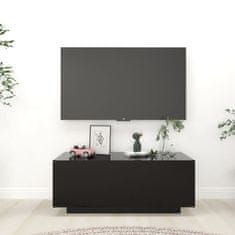 Vidaxl TV skříňka černá 100 x 35 x 40 cm kompozitní dřevo