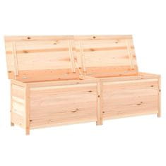 Greatstore Zahradní box na podušky 200 x 50 x 56 cm masivní jedlové dřevo