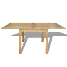 Vidaxl Rozkládací stůl dub 170x85x75 cm