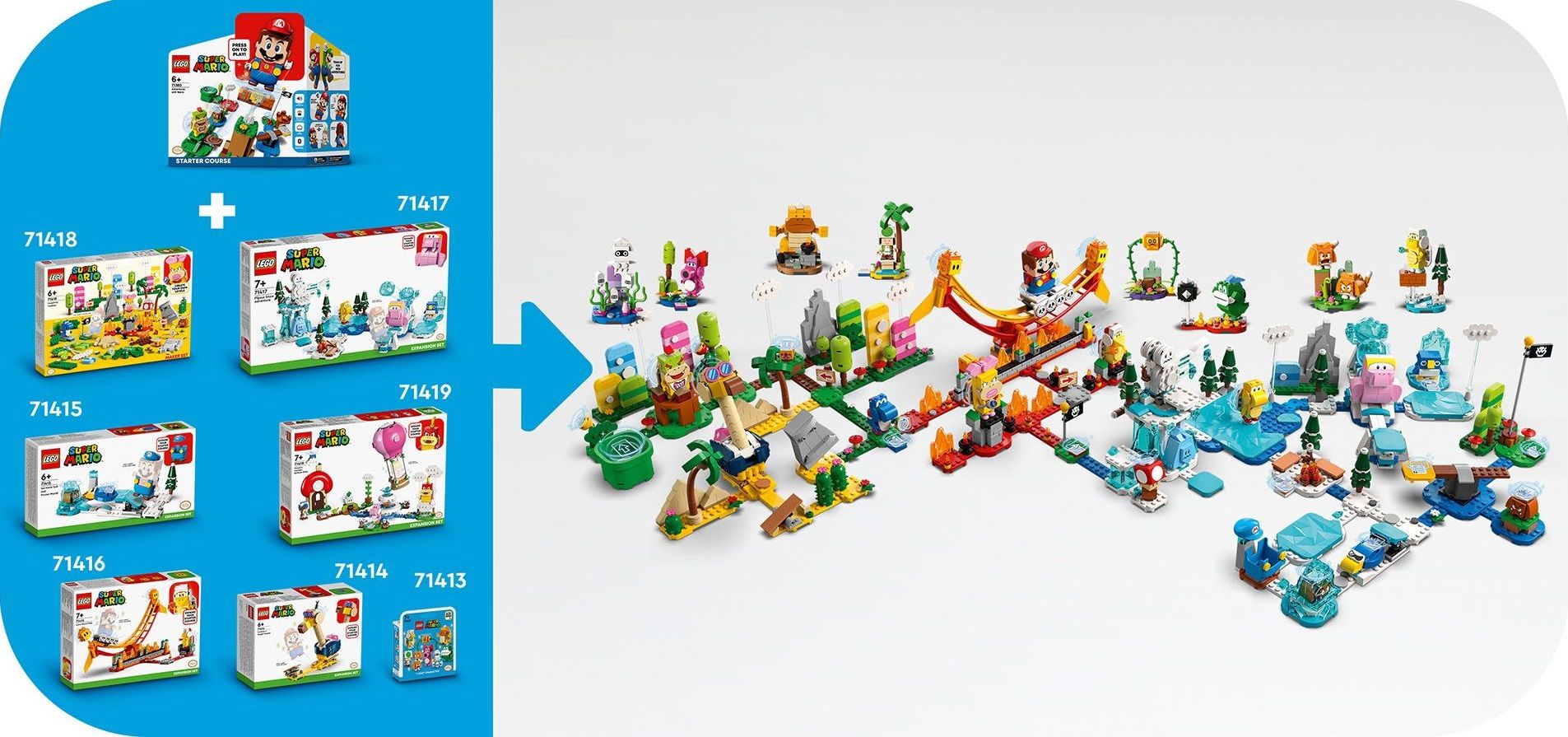 LEGO Super Mario 71414 Klovající Conkdor – rozšiřující set