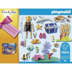 Playmobil PLAYMOBIL 70678 Potápěčka s pokladem