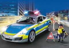 Playmobil 70066 Porsche 911 Carrera 4S Policie se zvukem a světly