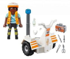 Playmobil 70052 záchranářský segway, pohotovostní vozidlo