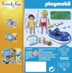 Playmobil PLAYMOBIL 70112 Plavec s plaveckou obručí