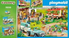 Playmobil 70510 Pony Kemp s maringotkou