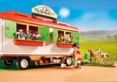 Playmobil 70510 Pony Kemp s maringotkou