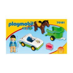 Playmobil Playmobil 70181 Auto s přívěsem pro koně