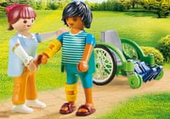 Playmobil 70193 Pacient na vozíku