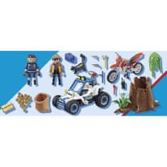 Playmobil 70570 Policejní SUV: Pronásledování lupiče pokladu