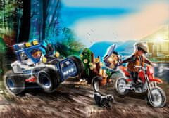 Playmobil 70570 Policejní SUV: Pronásledování lupiče pokladu