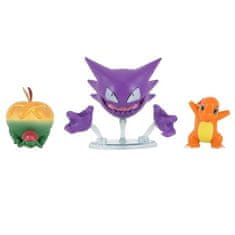 Jazwares Pokémon figurky Appletun Haunter a Charmander