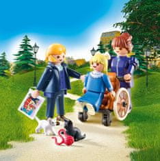 Playmobil 70258 Klára s otcem a slečna Rottenmeierová