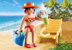 Playmobil Playmobil 70300 Rekreantka s lehátkem