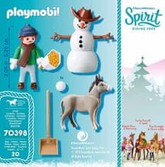 Playmobil 70398 Radost ze sněhu se Šmikem a Seňorem Mrkvičkou