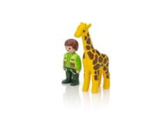 Playmobil Playmobil 9380 Ošetřovatel zvířat se žirafou