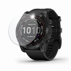 FIXED Ochranné tvrzené sklo FIXED pro smartwatch Garmin Fenix 7X, 2ks v balení, čiré