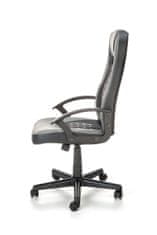 Halmar Kancelářská židle s područkami Castano - šedá / černá