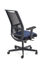Halmar Kancelářská židle s područkami Gulietta - černá / modrá