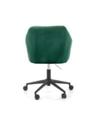 Halmar Kancelářská židle Fresco - tmavě zelená (Velvet)