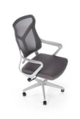 Halmar Kancelářská židle s područkami Santo - šedá