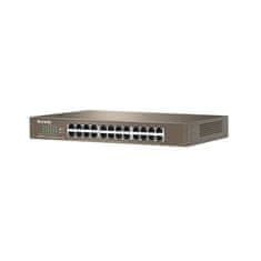 Tenda TEG1024D - 24-port Gigabit Ethernet Switch, 10/100/1000 Mbps, Fanless, Rackmount, Kov