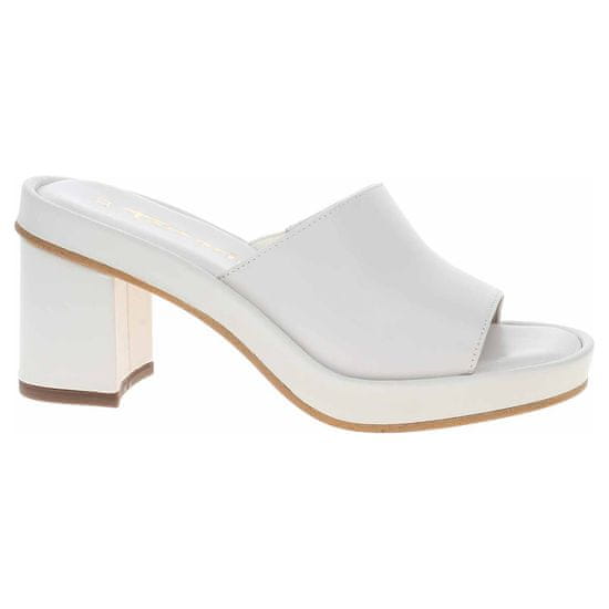 Tamaris Dámské pantofle 1-27245-38 white leather 40