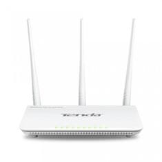 Tenda F3 - Wireless-N Router 802.11b/g/n, 300Mbps, 1x WAN, 3x LAN, 3x Ext. Ant.