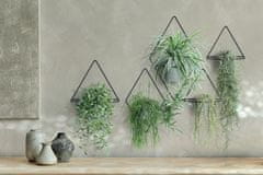 Prosperplast Nástěnný nástěnný stojan na rostliny s efektním závěsem-Rhombus 30 cm