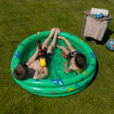 KONDELA Dětský nafukovací bazén Lome - zelený