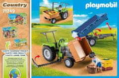 Playmobil Playmobil Country 71249 Traktor s přívěsem