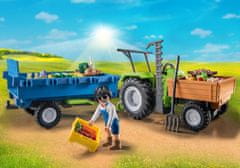 Playmobil Playmobil Country 71249 Traktor s přívěsem