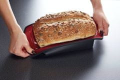 MasterClass Forma na pečení chleba v troubě MasterClass 22 x 10 cm silikonová červená