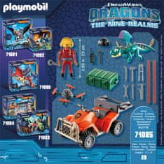 Playmobil 71085 Dragons Devět říší Icaris Quad a Phil