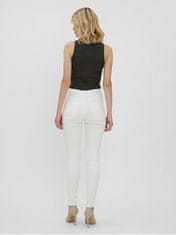 Vero Moda Dámské džíny VMSOPHIA Skinny Fit 10262685 Bright White (Velikost S/30)