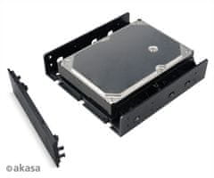 Akasa 3.5"/SSD/HDD adaptér do 5,25" pozice