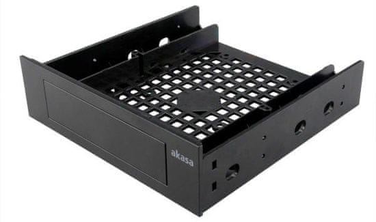 Akasa 3.5"/SSD/HDD adaptér do 5,25" pozice