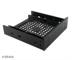 Akasa 3.5"/SSD/HDD adaptér do 5,25" pozice