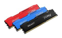 Kingston FURY Beast DDR3 16GB (Kit 2x8GB) 1866MHz DIMM CL10 černá