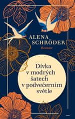 Dívka v modrých šatech v podvečerním světle - Alena Schröder