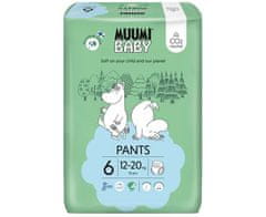 MUUMI BABY Pants 6 Junior 12-20 kg (36 ks), kalhotkové eko pleny