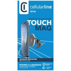 CellularLine Magnetický držák Cellularline Touch Mag Adhesive na palubní desku s podporou MagSafe, černý